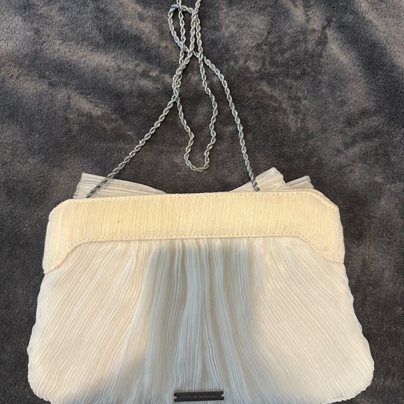 Loeffler Randall Rayne Pleated Embellished Bow Shoulder Bag - Picture 3 of 6